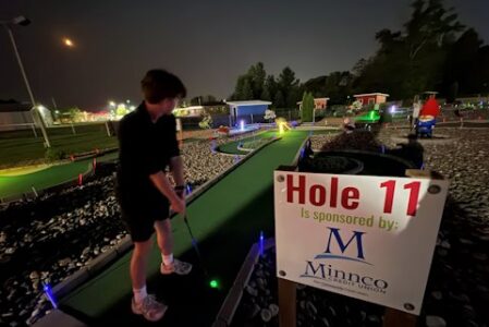 K & A Mini Golf Adds Glow Golf to the Nightlife in Cambridge