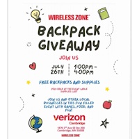 Wireless Zone Backpack Giveaway