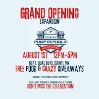 Grand Opening of Pump Republic's Expansion