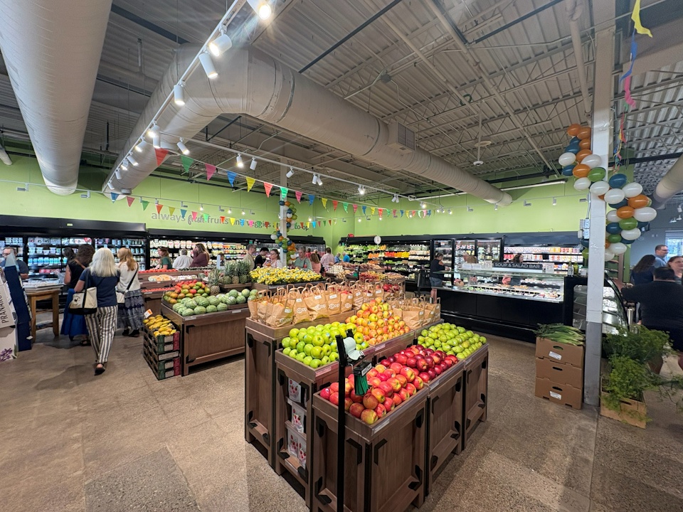 New Produce Section